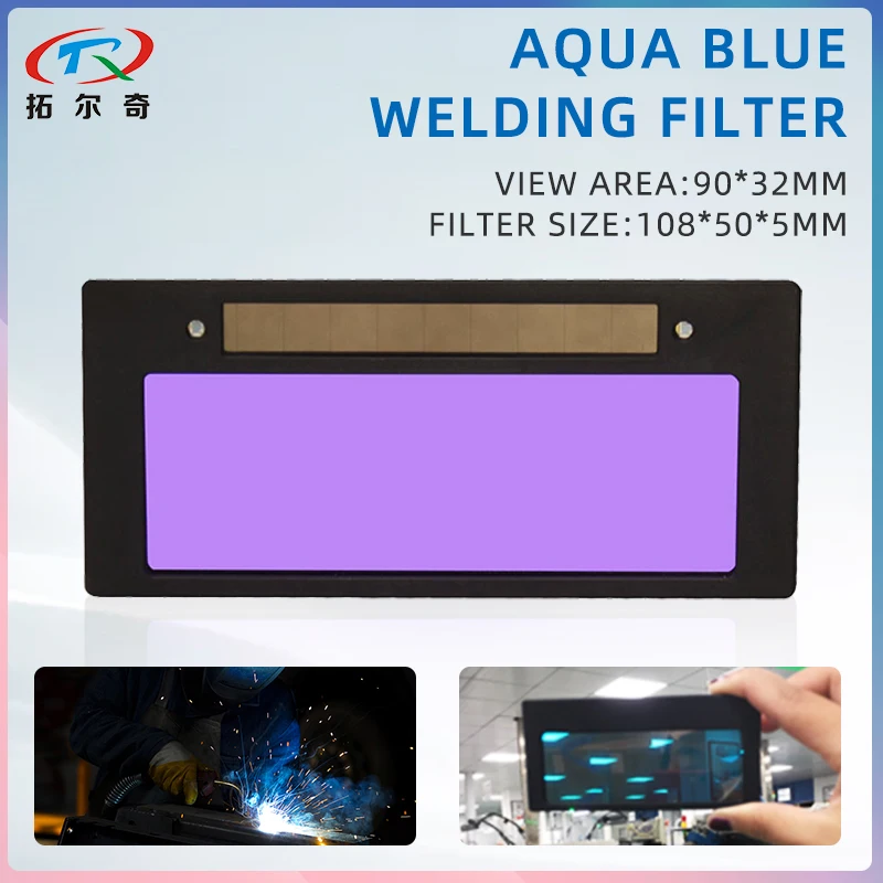 Blue/True color/green/ yellow solar auto darkening welding lens filter for welding helmet