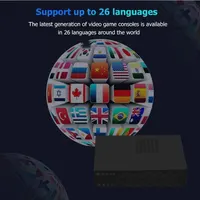 جهاز ألعاب فيديو ريترو R3 PRO بنظام Batocera سعة 500 جيجابايت مع معالج 3865U يحتوي على أكثر من 7000 لعبة لـ Wii وPS2 وPSP وSaturn وGameCube وN64 مع يد تحكم لاسلكية 5