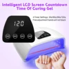 72LEDS Nail Gel Lamp UV LED Drying Lamp Professional Nail Lamp for Curing All Nails Gel Polish With Timer Auto Sensor Salon Tool 2