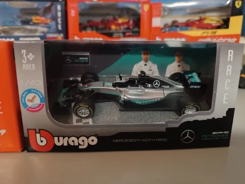 Bburago 1:43 F1 Mercedes-AMG Full Range W13 #44 #63 W14-44/77 W10-44/77 W07-44/6 Alloy Toy Car Model Super Formula Die Cast Mode photo review