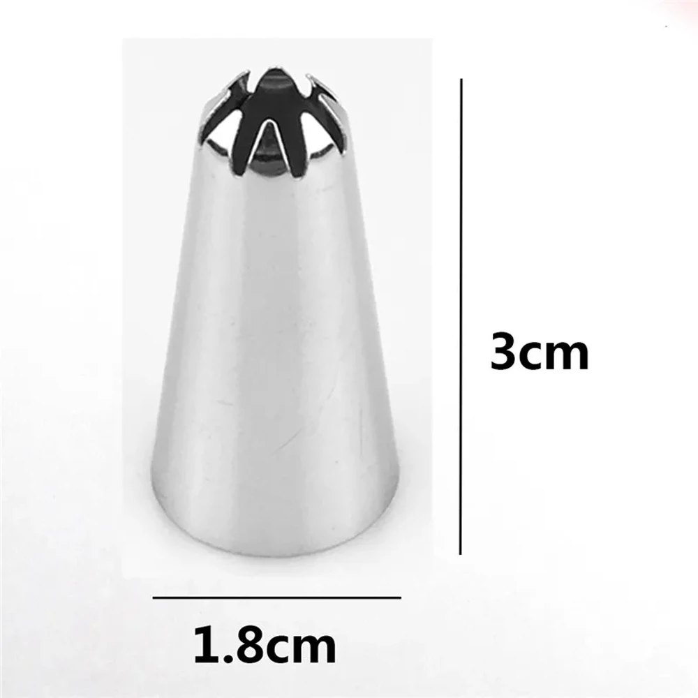 Cake icing nozzles Stainless Steel Nozzle Tips DIY Cake Decorating Tool Icing Piping Cream Pastry Bag Nozzle Kitchen Bakery Tool 24/48 pcs