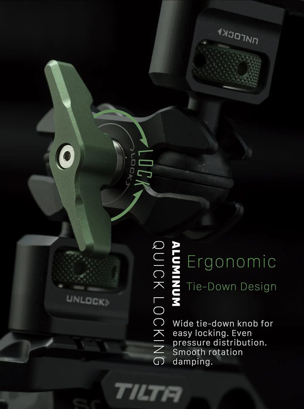 TILTA ミニ関節式アーム マジックアーム TA-MAA　TA-NATO-BJ Tiltaing Mini Articulating Arm (TA-MAA) ユニバーサルマ