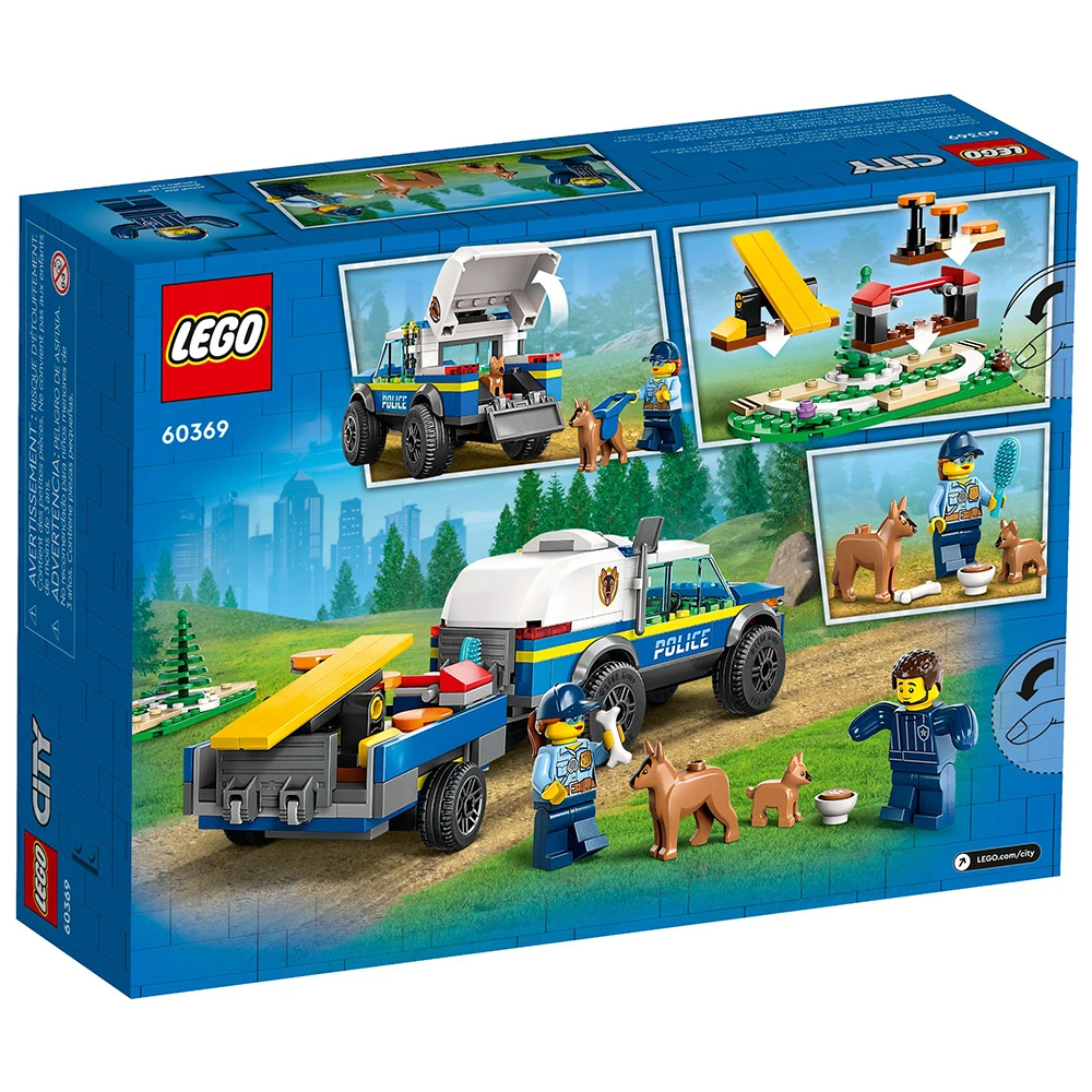 Lego City Police Dog Training, 60369, toys, boys, girls, blocks, pieces, original, official license, new, bricks, gift, woman, adult