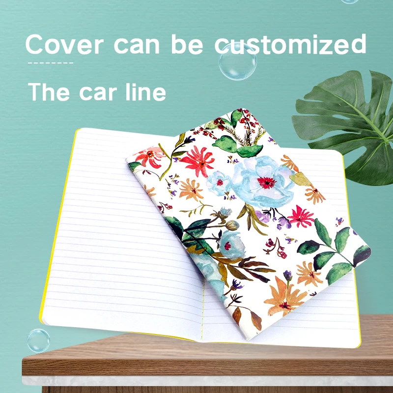 A5 Notebook Planner Customized Cover Accept,Can Print Your Own Logo Student Stiching Book