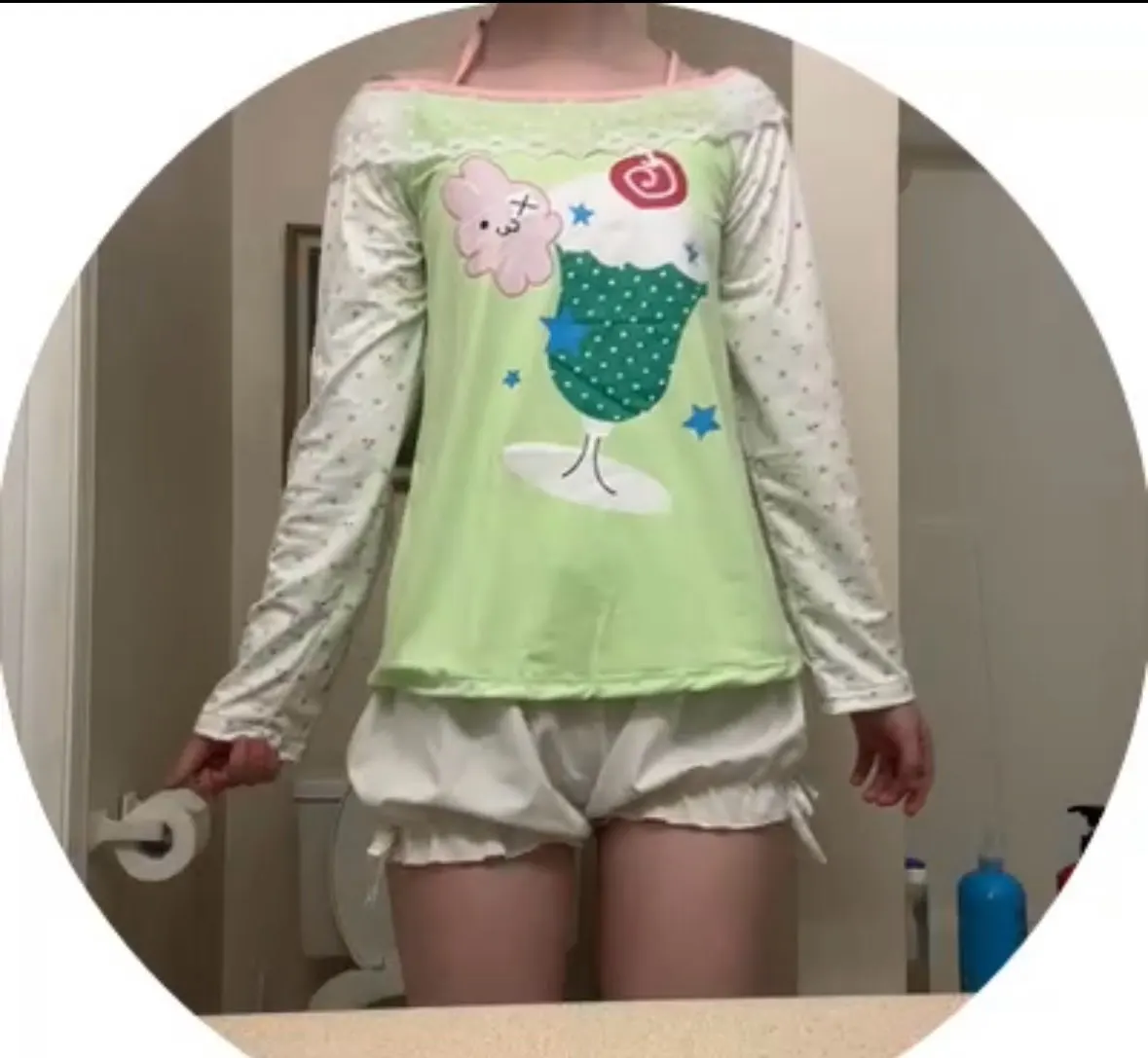 Kawaii Lime Shirt - Harajuku Aesthetic photo review
