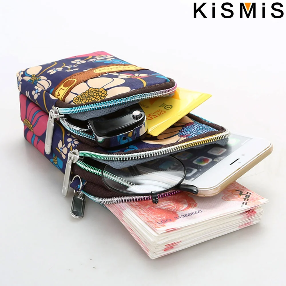 KISMIS 7 style Outdoor Sports Mobile Phone Bag Running Wrist Bag Small Mobile Purse (shoulder / Hanging Neck / Wrist) phone wristband holder