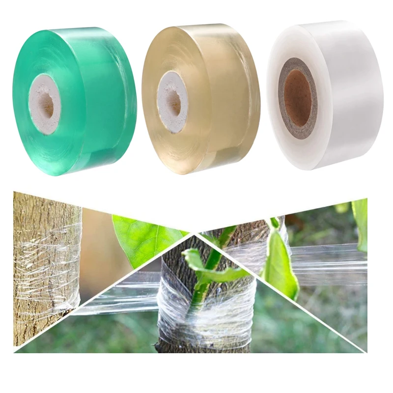 Grafting Tape Stretchable Self Adhesive Grafting Film Special Fruit Tree Grafting Tool Garden Binding Tape images - 6