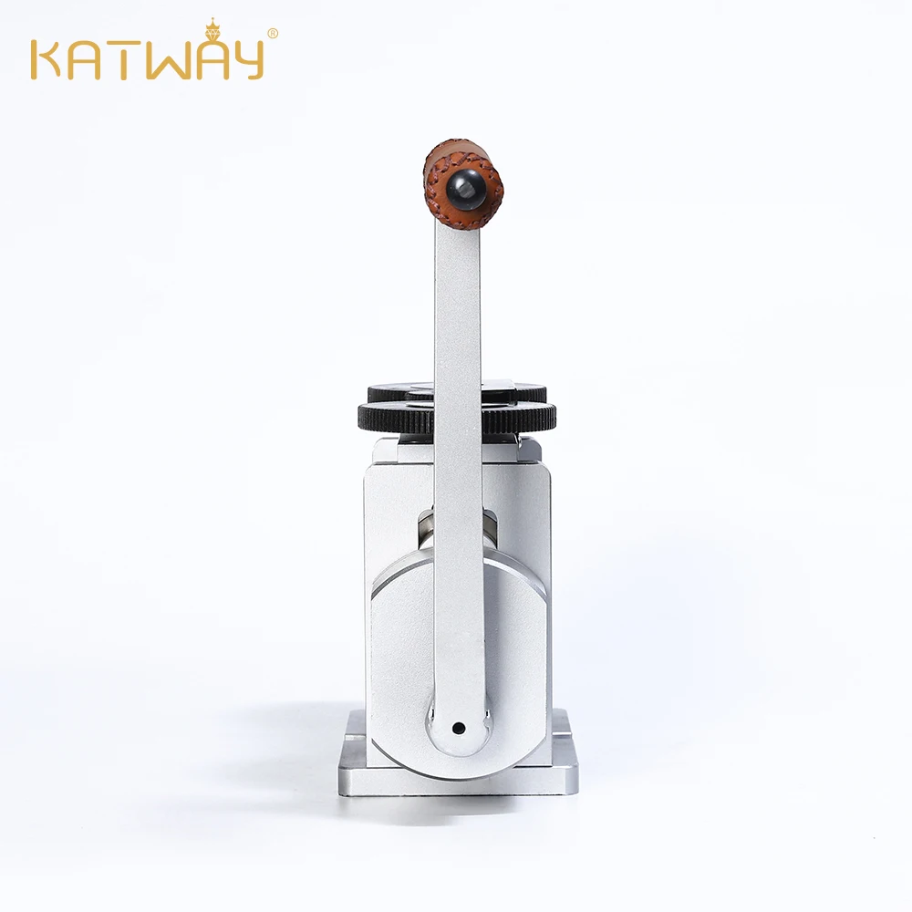 KATWAY 실버 롤링 밀 보석 공예 조각기 도구 링 제작, 주얼리 타각기, 130mm 플랫 메탈 골드 HH-RM02D