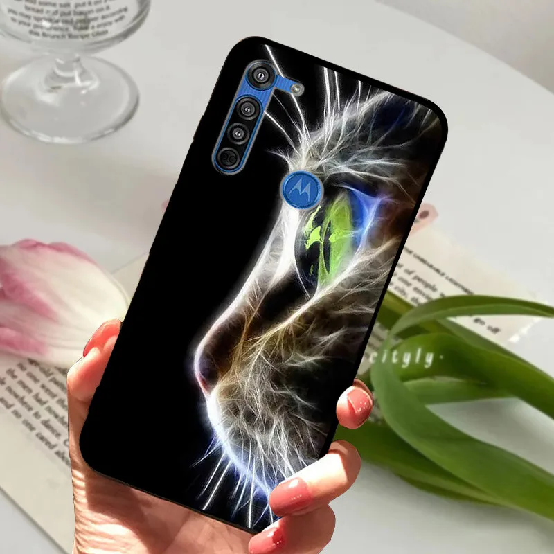 Premium Black Silicone Protective Case - Fashionable TPU Back Cover Shell