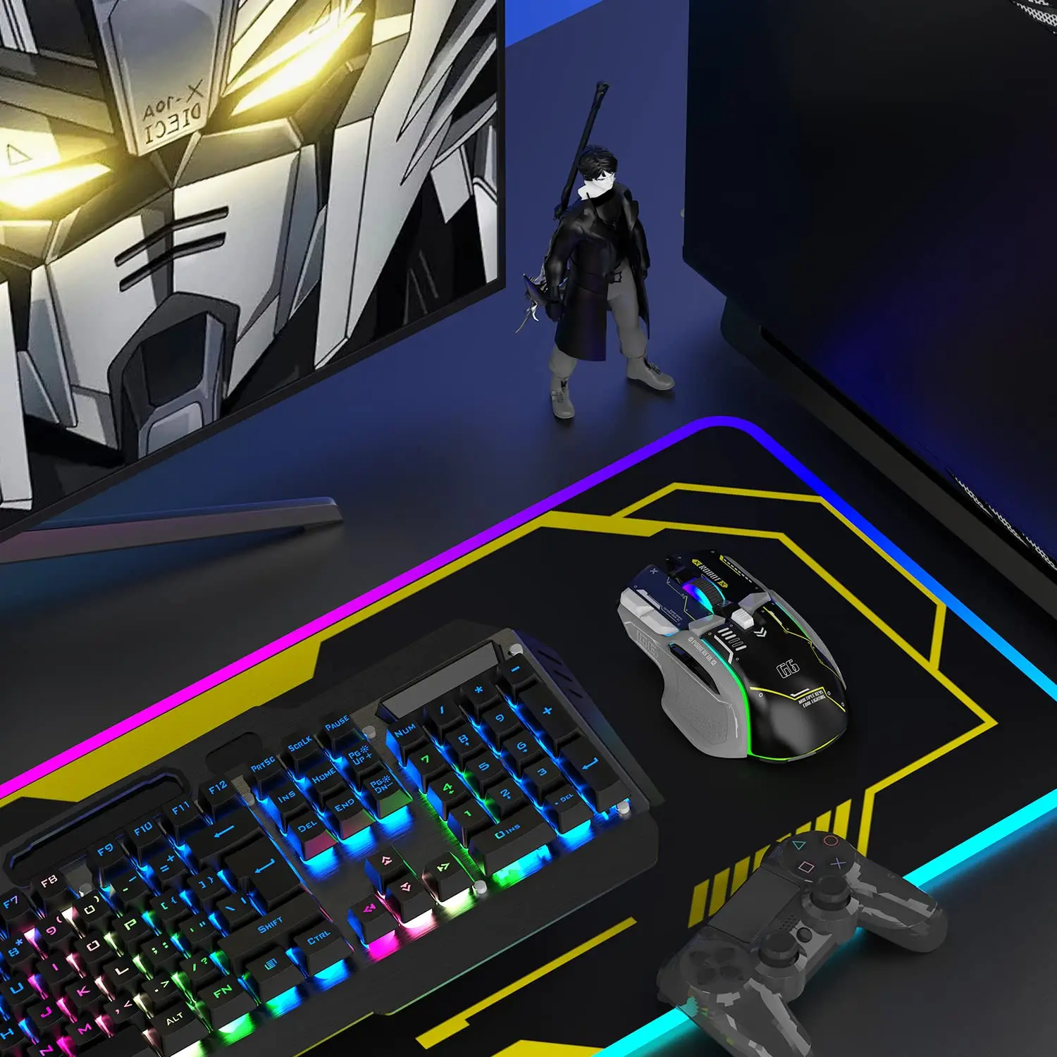 Mouse sem fio Gaming Mouse Wired Computer
