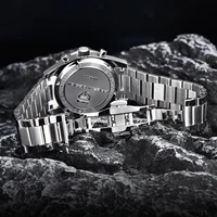 Montre Homme Rétro PAGANI DESIGN 2026, Montre à Quartz avec Affichage de la Lune, Nouvelle Montre Sportive Chronographe AR Saphir VK64, Expédition Locale 7
