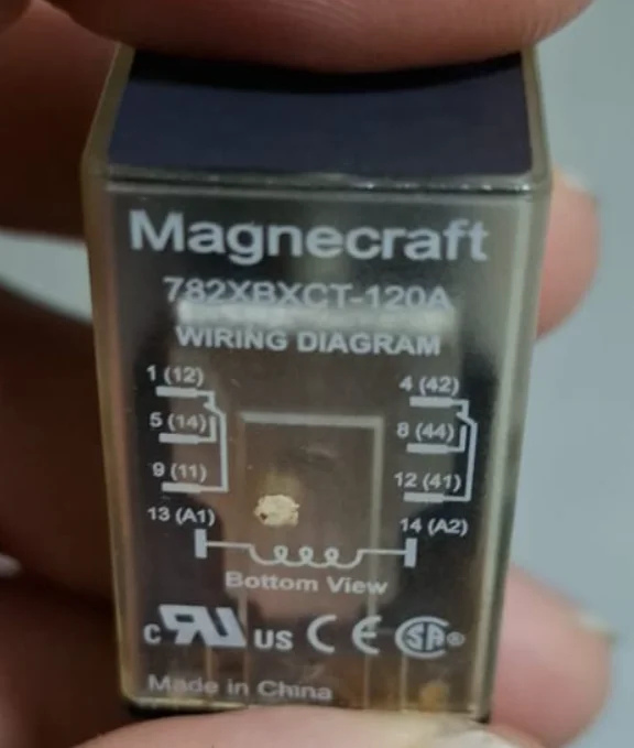 782XBXCT-120A Electric Relay