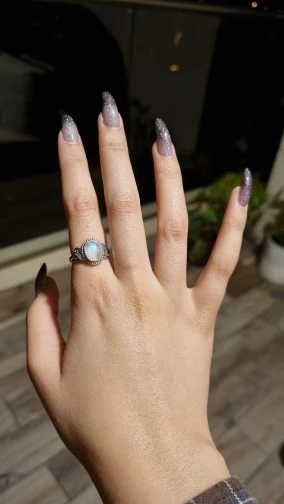 Luna Moonstone Ring photo review