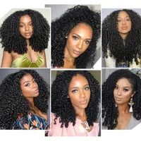 Extensions de cheveux humains bouclés birmans, qualité cheveux naturels, ondulations profondes, mèches brutes, double épaisseur, extensions de cheveux vietnamiens 4