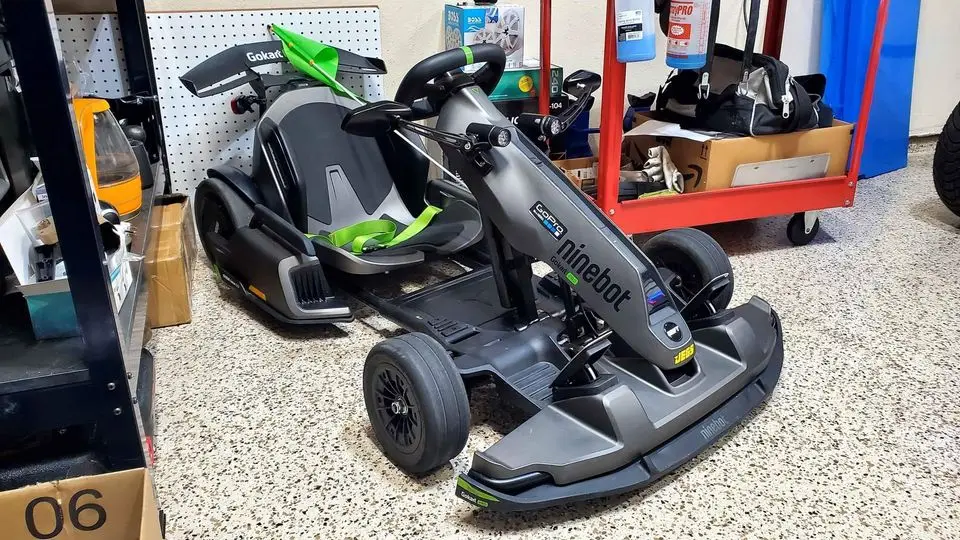 PROMO SALE Segways Ninebots Gokart Pro High-Speed Racing and Immersive Gaming Combo for Ages 14+, Up to 15.5 mph