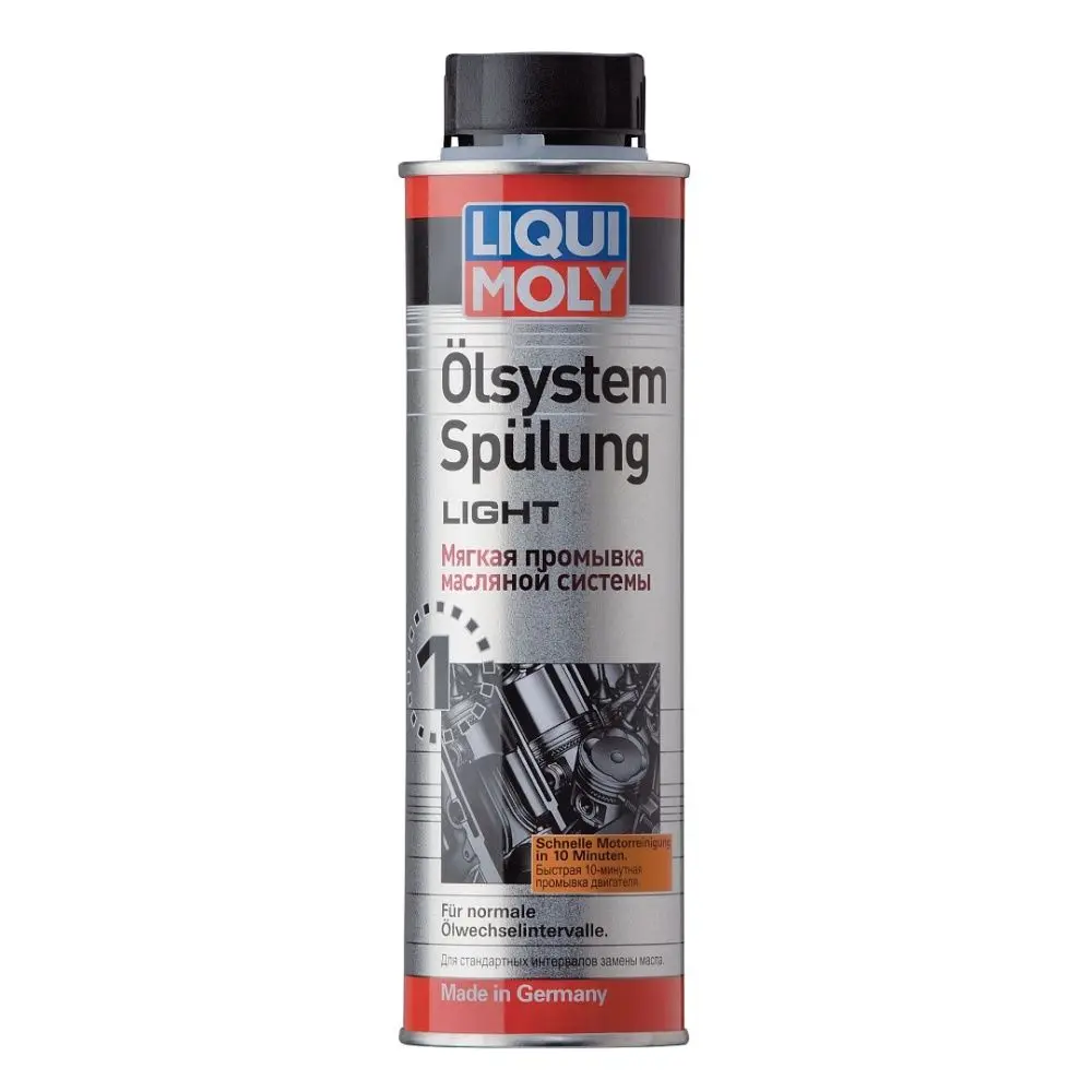 LIQUI MOLY Engine Flush Additive Cleaning Flushing out the oil circuits