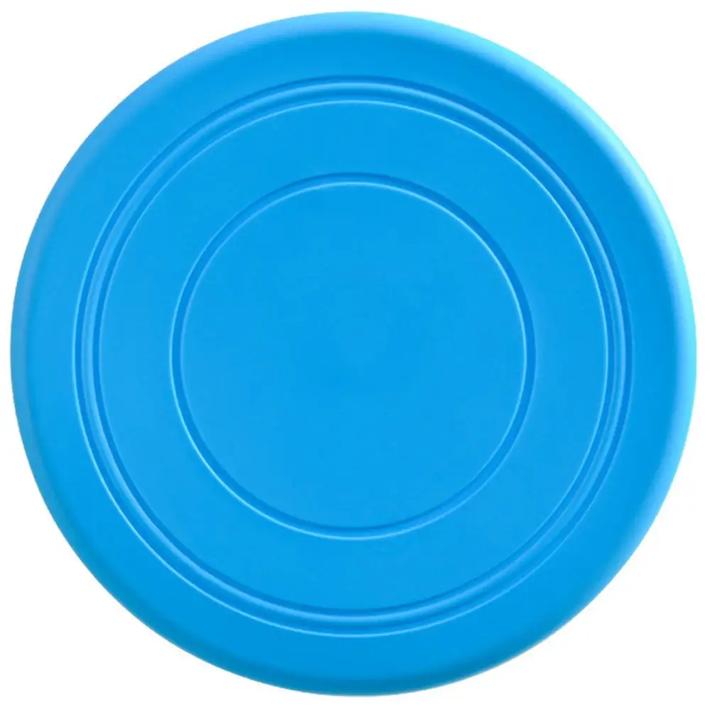 Discos para lanzamiento preciso, MXYBB-001, 1 Pza, Disco volador, Silicona, Ø18 cm, Azul.