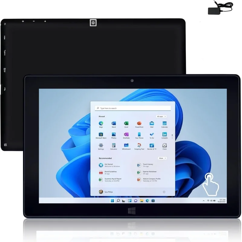 10.1 INCH 4GB RAM 64GBROM AR40 N3350 CPU WINDOWS 11 Tablet PC 1920 x 1200 IPS Screen HDMI-Compatible WIFI  Quad Core Dual Camera 2