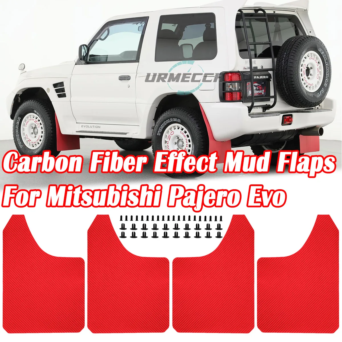 4 шт., красные Брызговики из углеродного волокна для Mitsubishi Pajero Evolution Evo Sport Montero Shogun Exceed v 20 iO 4 шт., красные Брызговики из углеродного волокна для Mitsubishi Pajero Evolution Evo Sport Montero Shogun Exceed v 20 iO