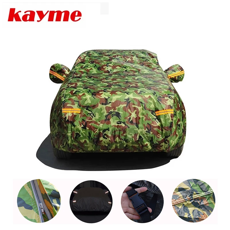 Waterproof Camouflage Car Cover for Outdoor Protection