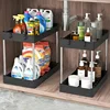 Under Sink Storage Organizer 2 Tier Drawer Multipurpose Rack Cabinet Under Sink Storage Rack Bathroom Kitchen Organizer 1