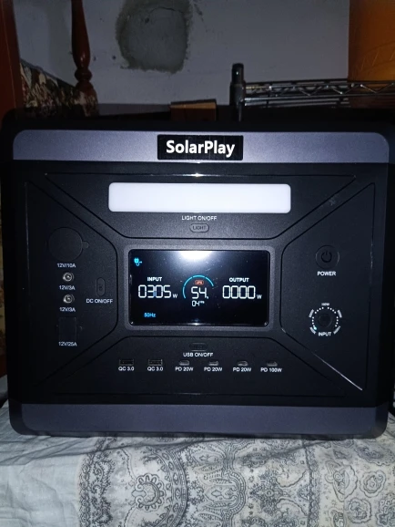 SOLARPLAY Q2501 Q2402M Portable Power Station 2160WH 2304WH LiFePO4 Battery with 2400W/2500W (4800W Peak) Solar Generator photo review