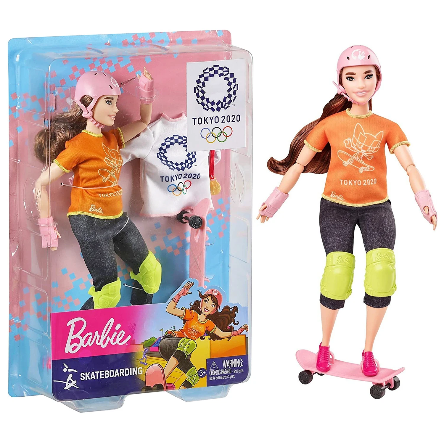Muñeca Barbie skateboarder Tokyo 2020, Juegos Olímpicos _ - AliExpress  Mobile