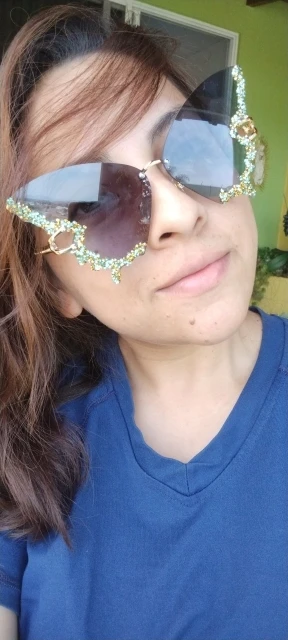 Diamond Butterfly Sunglasses