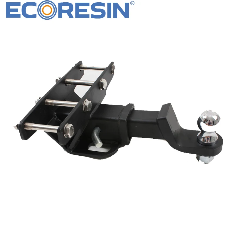 Rear Tractor Trailer Hook Towing Hitch Steel Rescue 4*4 Jeep Solid Bumper For Wrangler JK JL 2007-