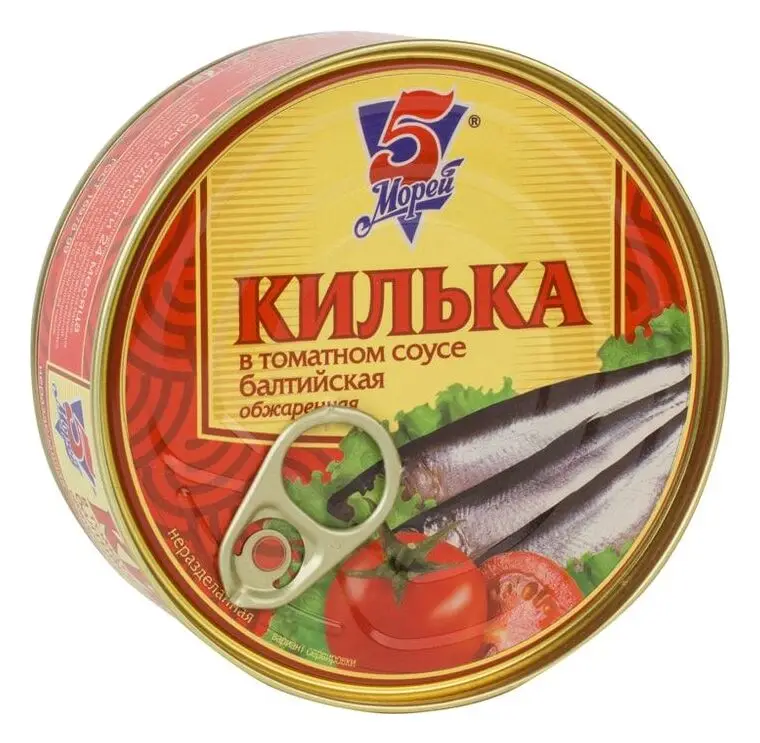 Рисунок 5 - Упаковка 24 банки Килька балтийская