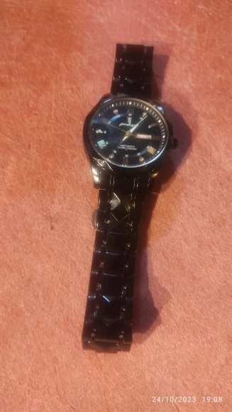 POEDAGAR Luxury Men Wristwatch Waterproof Luminous Stainless Steel photo review