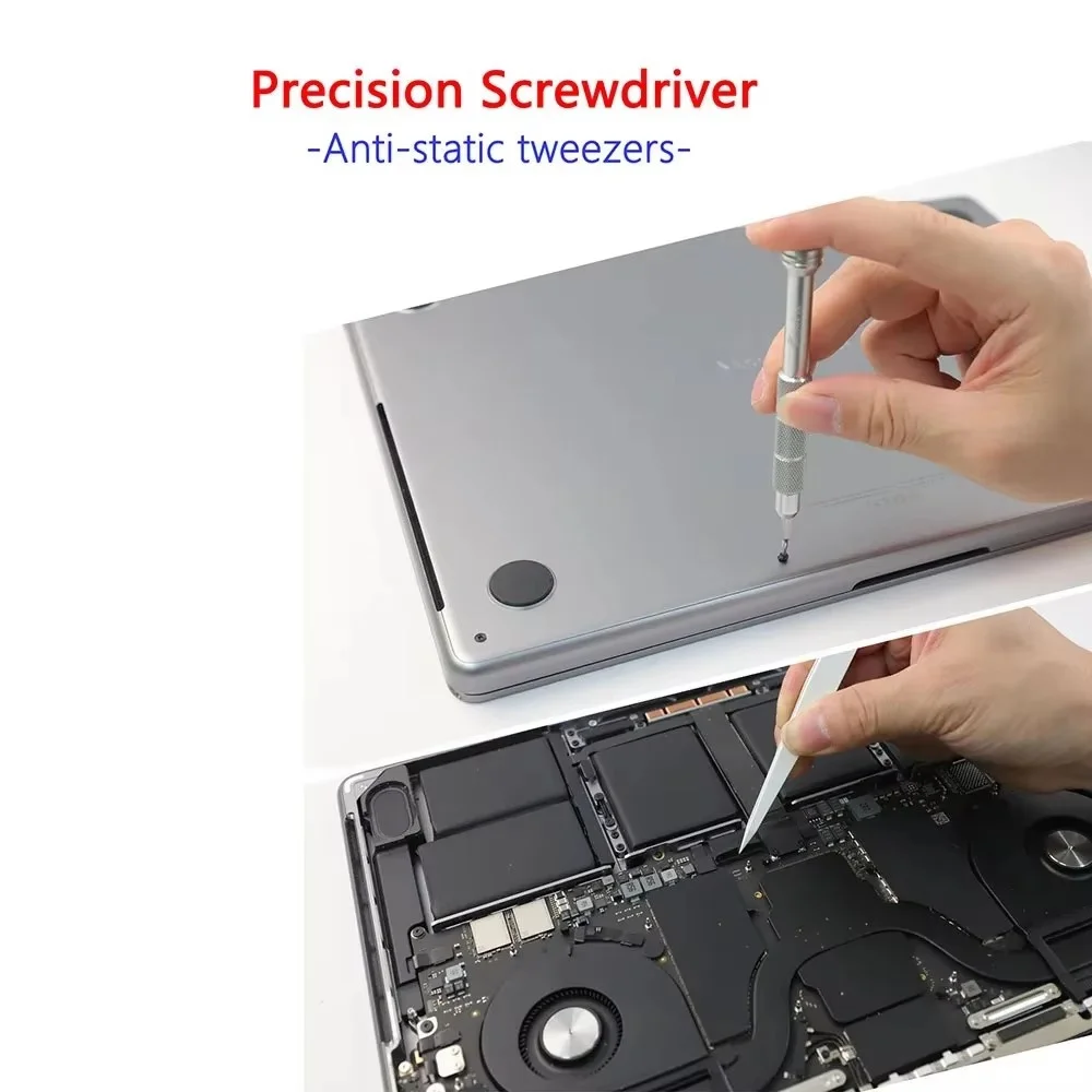 S-F10 Disassembly Tool Set For Macbook Laptop Tablet Phone Clean Machine Fans Replace Batteries Remove Screws Cables