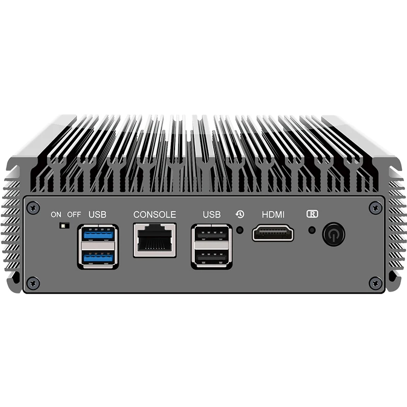 CWWK J6412/J6413 six network ports i226 2.5G soft routing mini host 12th generation low-power fanless industrial computer. 5
