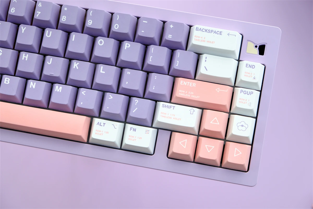 pbt 5-side tintura sublimação teclado mecânico para