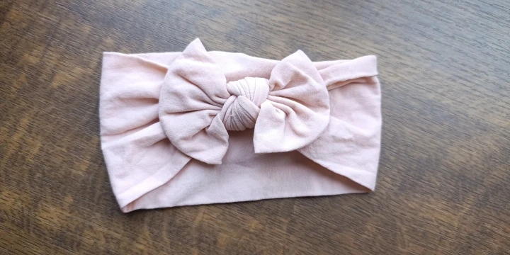 Cute Floral Nylon Baby Headband photo review