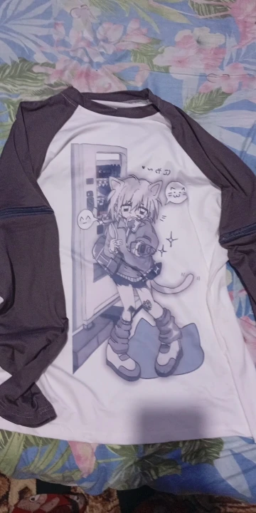 Harajuku Detachable Sleeve T-Shirt - Cutecore photo review