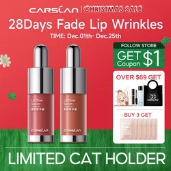 CARSLAN Tinted Lip Glow Serum Essential oil Moisturizing Lip Glaze Plumper Mirror Water Lip Gloss Lipstick Cosmetics