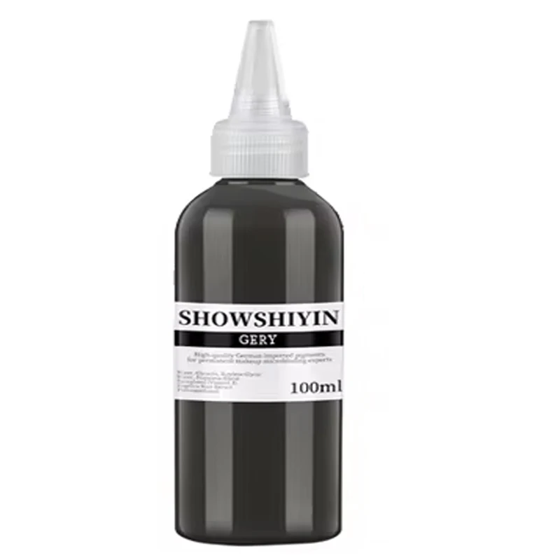 100ml Black tattoo ink Body Art Consumables 3.38oz Natural Plant Tattoo pigment Professional Supplies