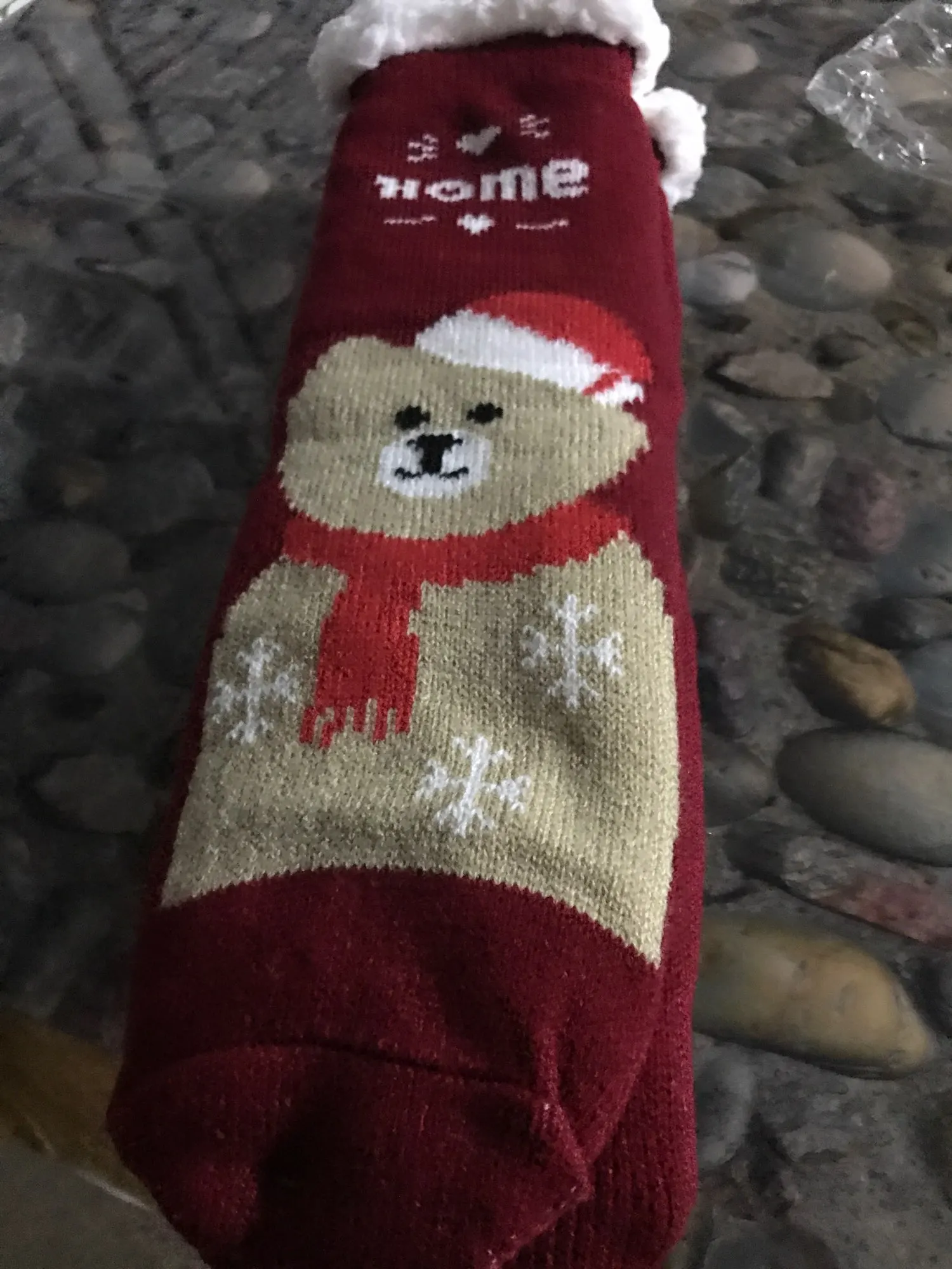 Flauschige Wintersocken mit niedlichen Tiermotiven photo review