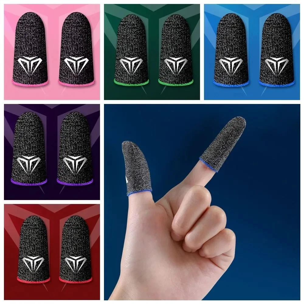 5 Paia di Copridita da Gaming per Touchscreen, Traspiranti e Antisudore, Design Antiscivolo, Accessori per Giochi Mobile - immagine 3