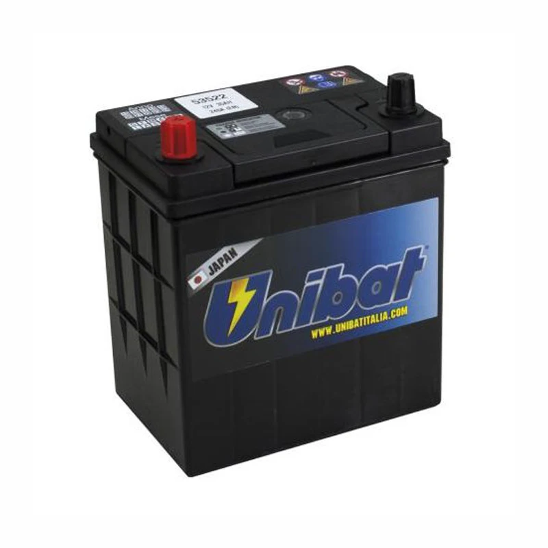 Unibat 53522 Batteria Per Auto/Auto 35Ah + Sinistra 12V 300 Amp Pezzi Di Ricambio Pronti All'Uso