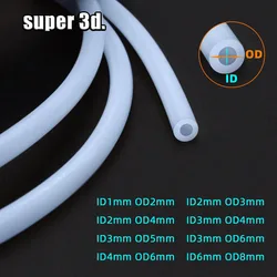 1-Meter Premium 3D Printer PTFE Extruder Tube - ID4mm OD6mm