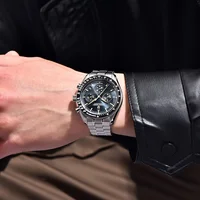 PAGANI DESIGN 2026 Nouvelle Montre Homme V6 Moon Luxe Quartz Sport Chronographe pour Hommes Verre Saphir AR Expédition Locale 6