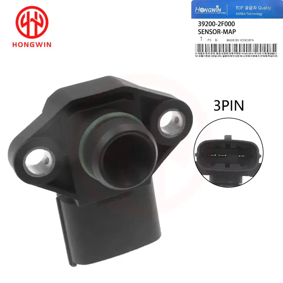 Capteur MAP Pression Absolue Collecteur Hyundai/Kia - Réf 39200-2F000 - Pour Santa Fe 2013-2017 3.3L, Tucson 2010-2018