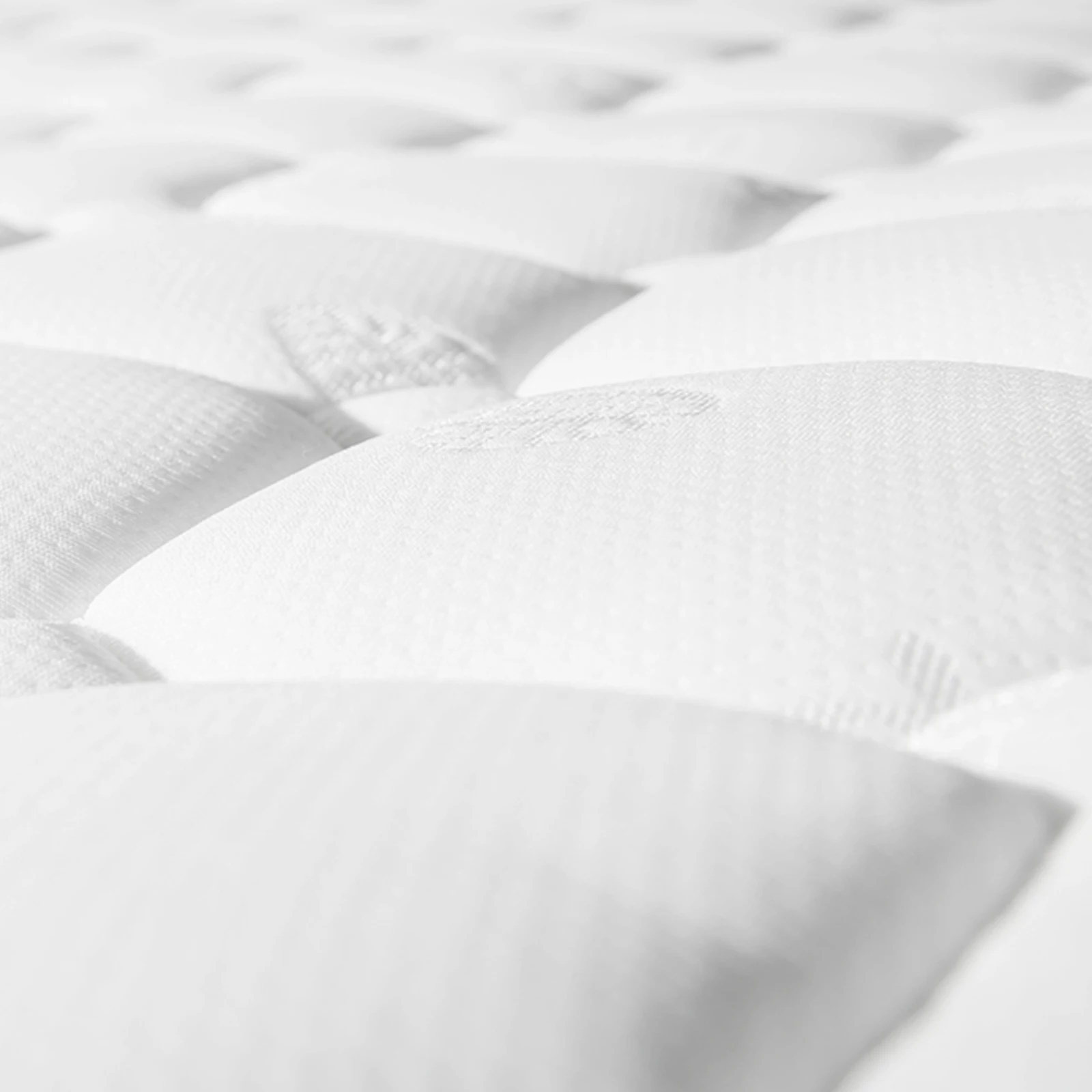 140 x 200 x 25 cm Doppelmatratze, Hybridmatratze mit Memory-Schaum und einzeln verpackten Taschenfederkernen, Härtegrad H3 (fest), 7-Zonen-Unterstützung, ergonomische Druckentlastung, für besseren Schlaf – Detail 12
