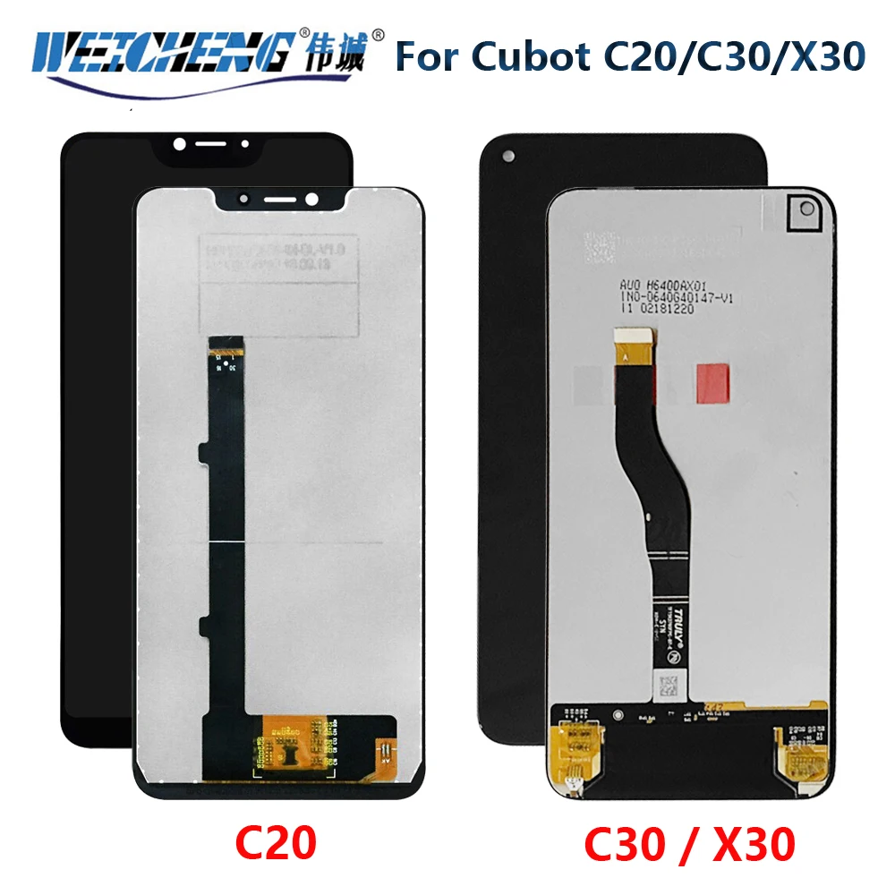 

Original For Cubot C30 LCD Touch screen Digitizer Display Screen Repair Replacement lcd For Cubot X30 Display LCD C20 Pantalla