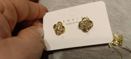 Light Luxury Zircon Stud Earrings photo review