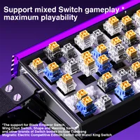 AULA HERO 68HE Magnetic Switch Keyboard Rapid Trigger 8K Return Esports Gamer Keyboard RGB Wired Gaming Keyboard - Image 4