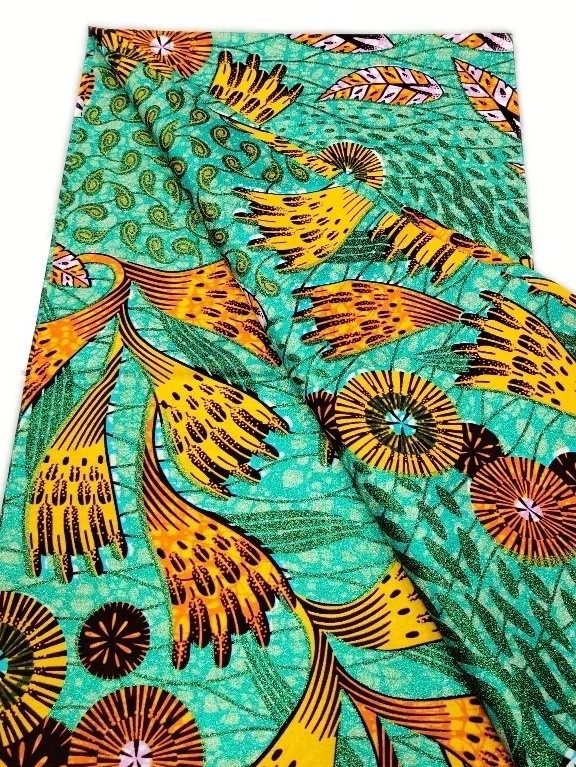 2026 Grand Super Original African Wax Fabric High Quality Nigerian Print Ankara Fabric For Sewing 6 Yard Women Dress 100% Cotton - 4