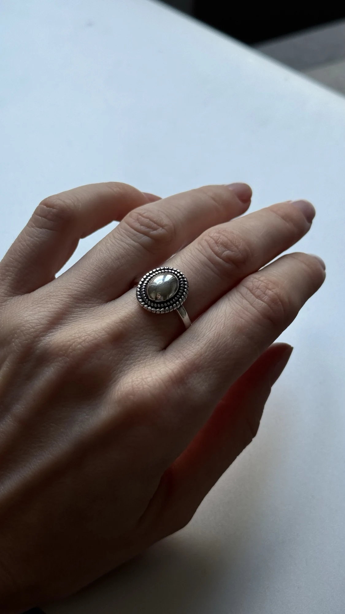 925 Sterling Silver Rings Couples Accessories INS Fashion photo review